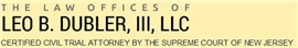 Leo B. Dubler III (Mount Laurel, New Jersey)