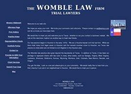 Mr. Will Allen Womble (Houston, Texas)