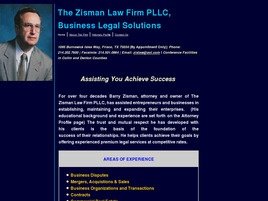 Mr. Barry Stuart Zisman (Frisco, Texas)