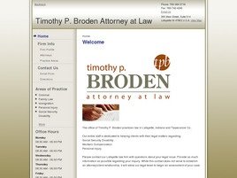 Timothy P. Broden (Lafayette, Indiana)