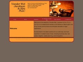 W. Theodore Vander Wel (Bellevue, Washington)