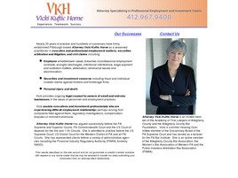 Vicki Kuftic Horne (Pittsburgh, Pennsylvania)