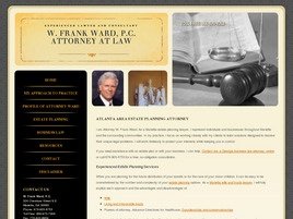 Mr. William Frank Ward (Marietta, Georgia)
