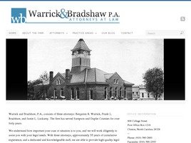 Mr. Frank Lewis Bradshaw (Clinton, North Carolina)