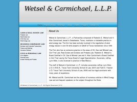 Mr. Roderick Evans Wetsel (Sweetwater, Texas)