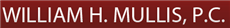 Mr. William H. Mullis (Mitchell, Indiana)