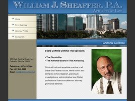 Mr. William Jay Sheaffer (Orlando, Florida)