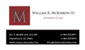 Mr. William R. McKibbon III (Greenville, South Carolina)