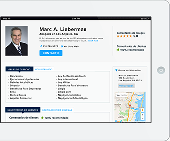 Over 1 million lawyer reviews