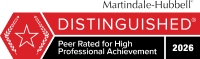 Martindale-Hubbell Peer Distinguished Rating